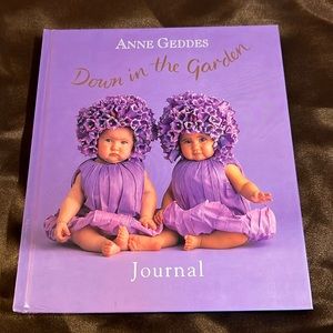Anne Geddis Down in the Garden Lined Journal, preowned, unused, great condition.